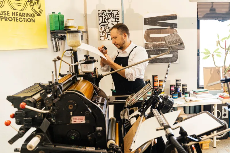 Ink, Iron, and Intention: The Artisan Printers Rescuing America's Letterpress Legacy